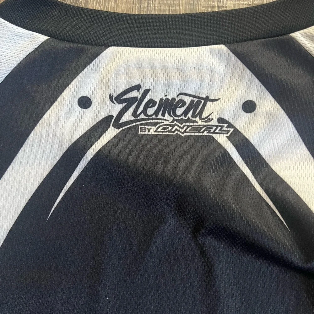 O’NEAL Motocross Men's Black and White Jersey - Picture 7 of 9
